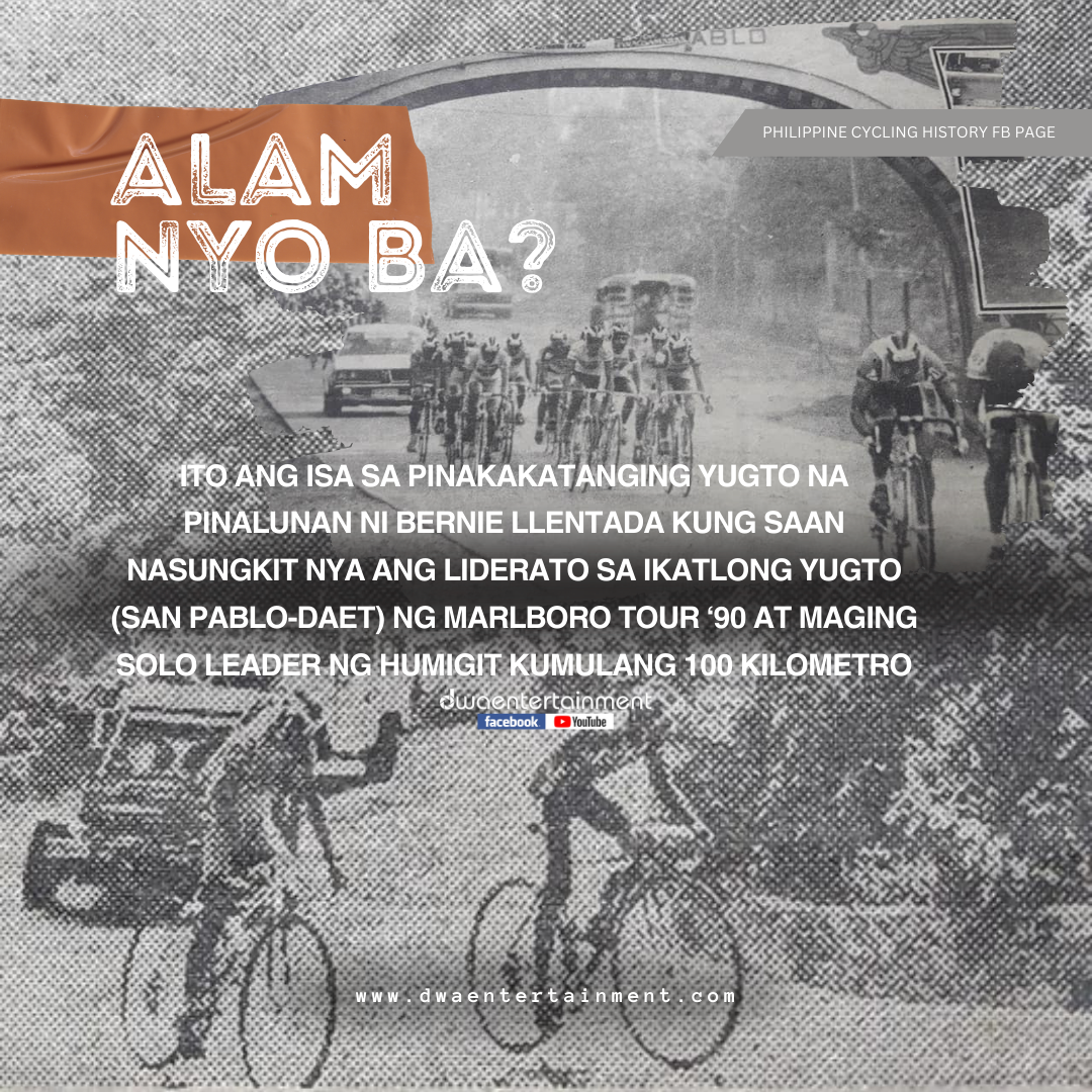 Bernie Llentada recorded one of the longest breakaways in Philippine ...