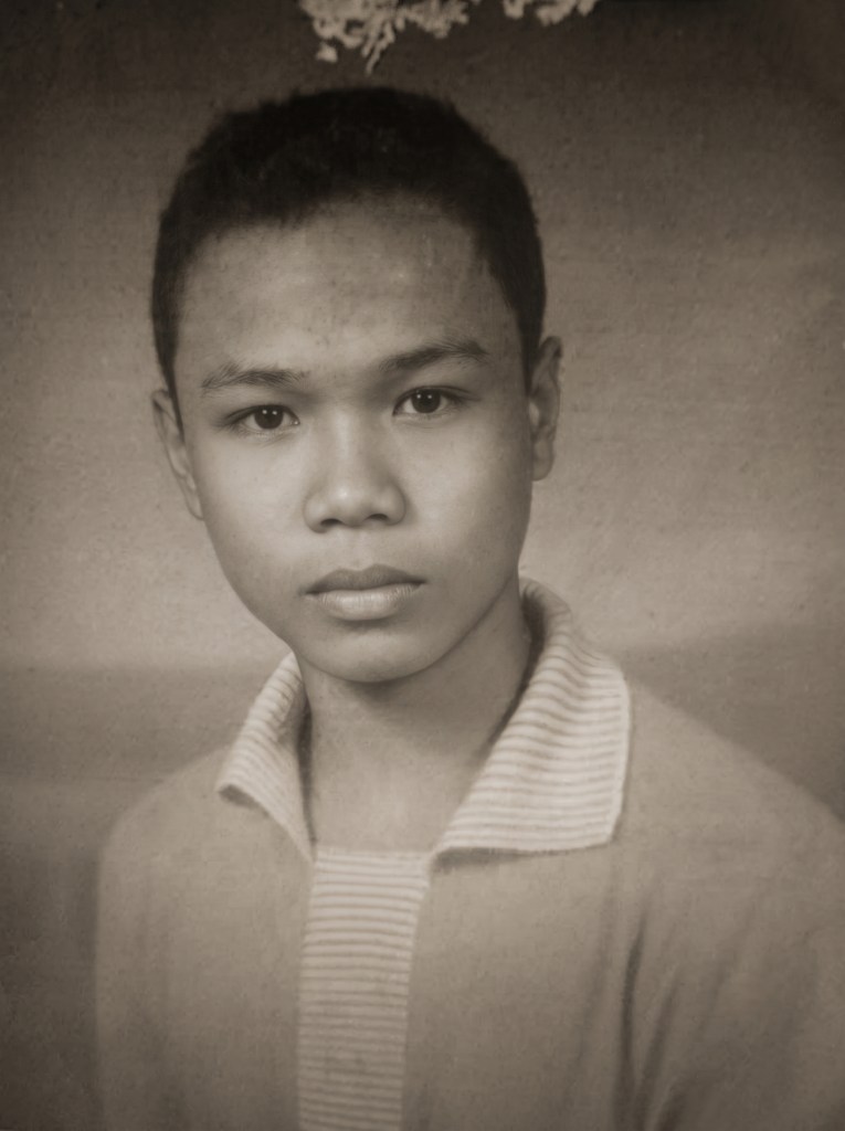Samson Etrata restored archival portrait